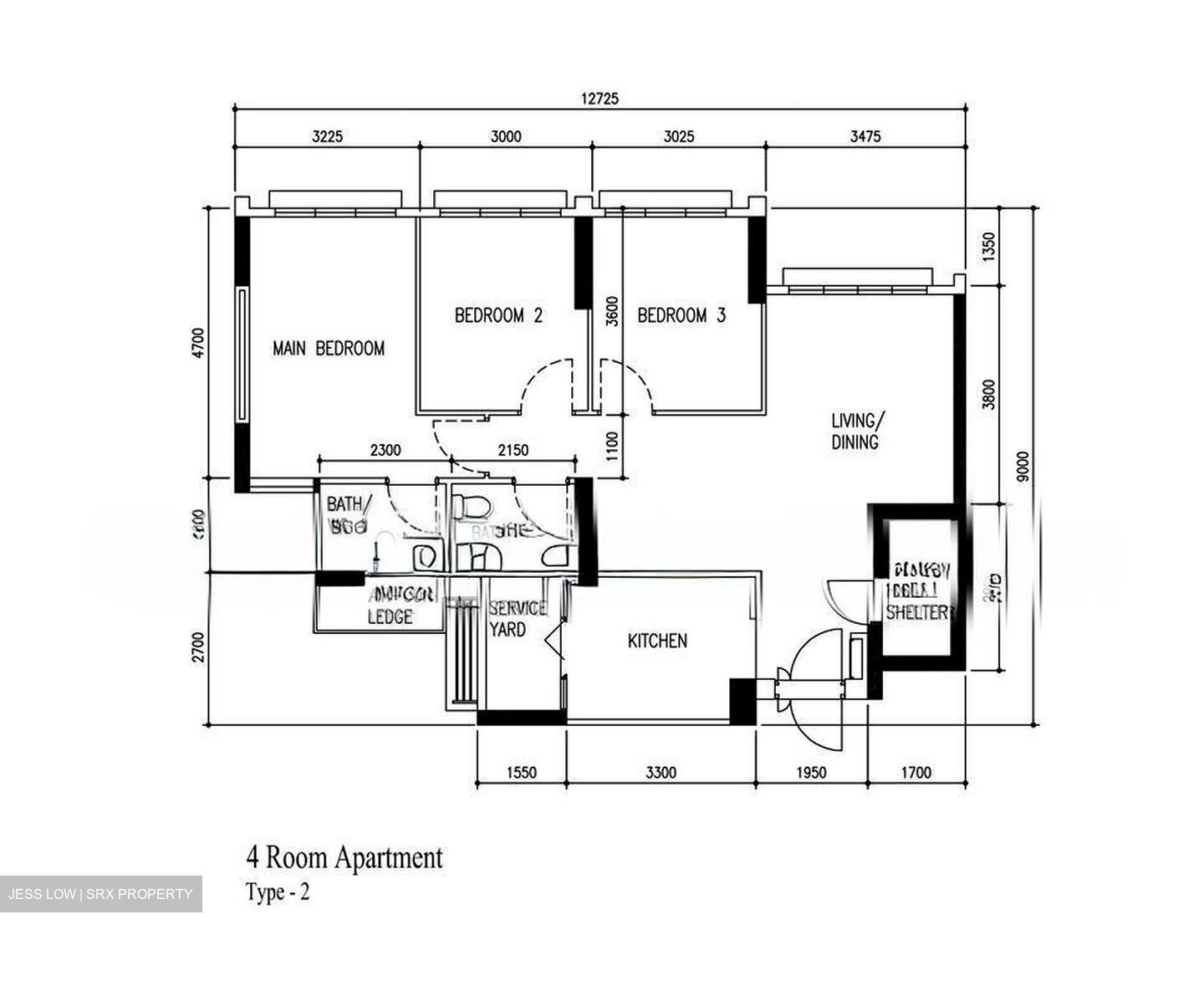 Blk 511B Oleander Breeze @ Yishun (Yishun), HDB 4 Rooms #504579471